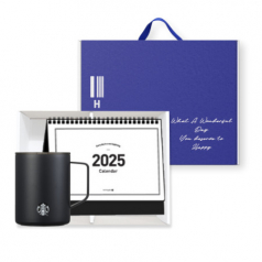 스타벅스 SS 블랙 매트 데비 텀블러 473ml 2025 캘린더 기프트박스 // 색상랜덤