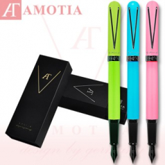 아모티아 발루아 글로우 만년필+가죽파우치제공