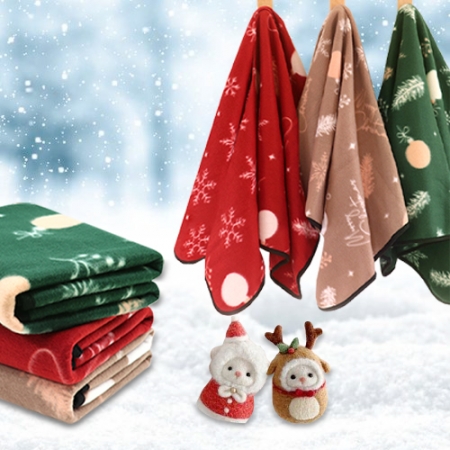 산타의 겨울 동화 담요 #3