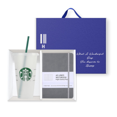 스타벅스 리유저블 벤티 만년노트 다이어리 기프트박스 // 색상랜덤 #2