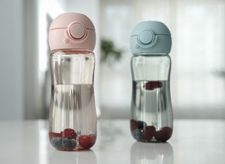 JVR 모노아이 트라이탄 보틀 휴대용 원터치 스파우트 어린이집 유치원 물병 #3