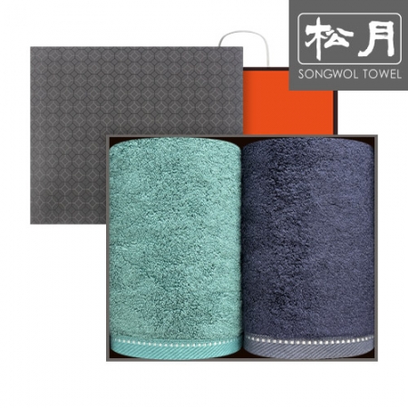 [송월타올] 솔리드뱀부 무지40 타올 2p세트 #2