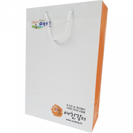 종이쇼핑백 270x100x380mm 스노우지180g // 제작 #2