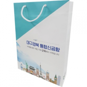 종이쇼핑백 310x170x350mm 스노우지180g // 제작