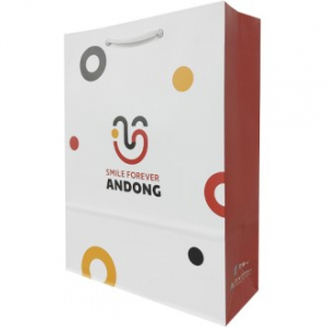 종이쇼핑백 220x80x360mm 스노우지180g // 제작