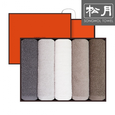 [송월타올] 호텔 뉴컬러 무지40 타올 5p세트 #2