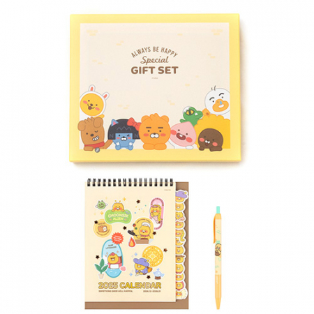 카카오프렌즈 새날 선물세트3, 탁상달력 + 볼펜 #2