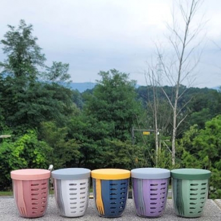 레인보우 후르츠팟 푸르트팟 과일컵 샐러드 과일 도시락통 과일통 런치박스 밀프랩 #2