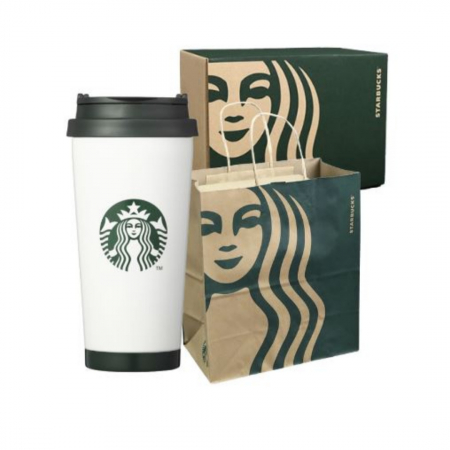 스타벅스 정품 엘마 하우스 텀블러 473ml 기프트박스 쇼핑백 #2