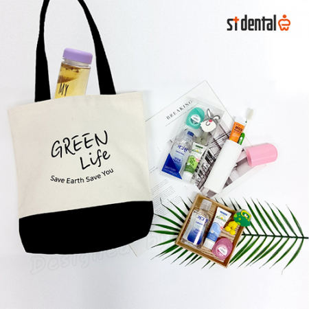 신박한세트 5호 보틀 에코백투톤 따봉 대박 가그린 카밀핸드크림 칫솔치약 선물세트 #4