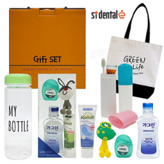 신박한세트 5호 보틀 에코백투톤 따봉 대박 가그린 카밀핸드크림 칫솔치약 선물세트