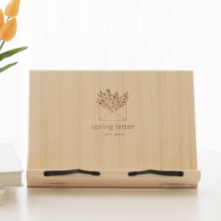 스카이 레드파인 원목 독서대 30cm 책받침대 조은독서대 #2