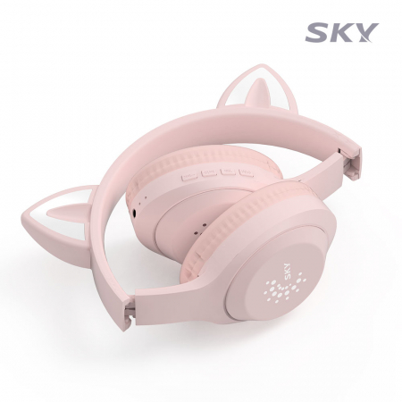 스카이 핏 키티 LED 키즈 청력보호 블루투스 헤드셋 #5