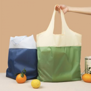 로페리아 리사이클 방수 친환경 접이식 투톤 장바구니 0190213