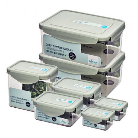 셰프웨어 클리어플러스 밀폐용기 7조 #2