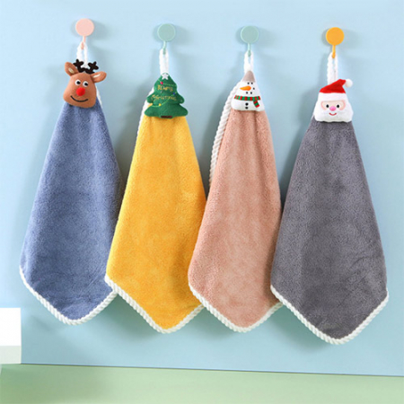 겨울 에디션 캐릭터 극세사 핸드타올 #3