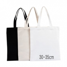 베이스 무지 에코백 30x35cm 3컬러 화이트미색블랙