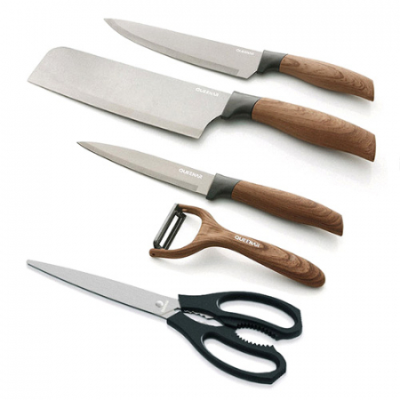 퀸나 리치 우드 칼 5종세트 #3