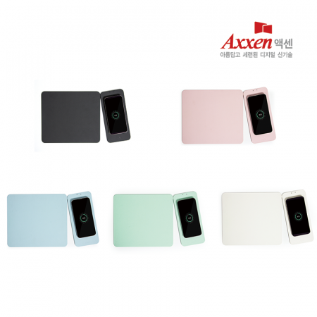 액센 MP300 자석 탈부착식 고속무선충전 마우스패드 #2