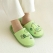 캐릭터 극세사 룸 슬리퍼 그린