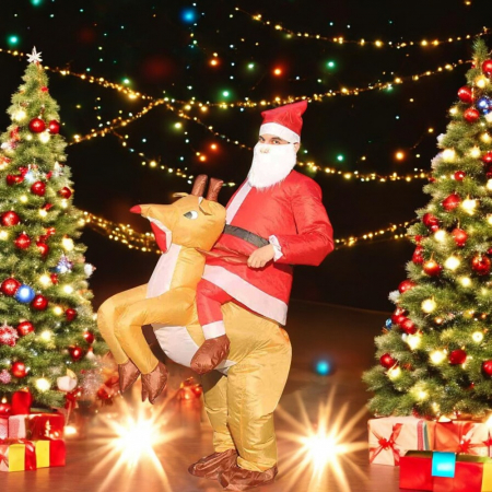 시선집중 루돌프산타 에어수트 #2