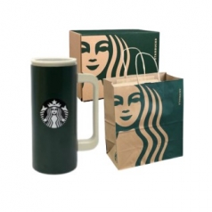 스타벅스 정품 그린 뉴턴 하우스 텀블러 355ml 기프트박스 쇼핑백