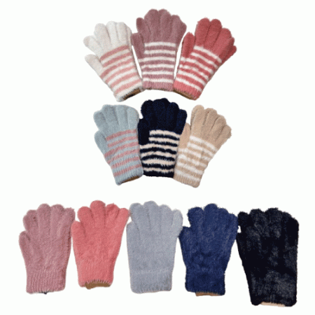 앙고라 장갑 보온 방한 여성장갑 #2