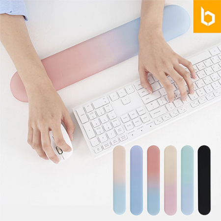 유즈비 투톤 그라데이션 키보드 손목받침대 #4
