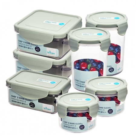 셰프웨어 클리어플러스 밀폐용기 7종세트 #2
