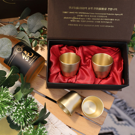 쿠플라트 황동 소주잔 // 기본 각인없음 #5