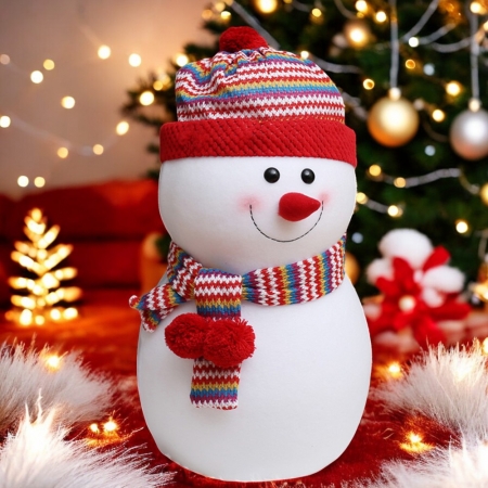 산타마을 눈사람 인형 45cm #3