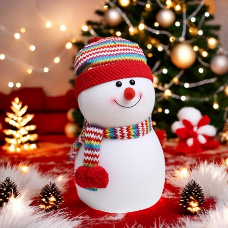 산타마을 눈사람 인형 35cm #3