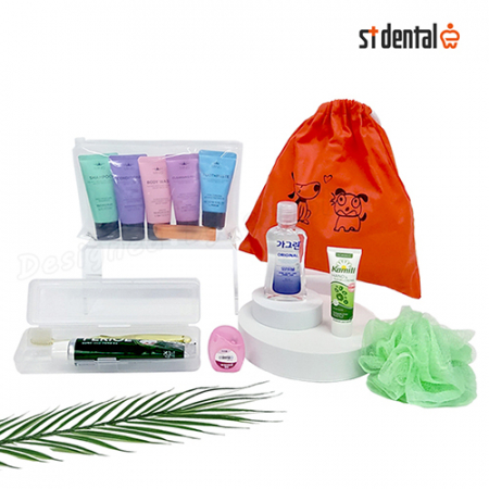 신박한세트 7호 LG미니스 M크리스탈캡 페리오100g 카밀핸드크림 가그린 칫솔치약 선물세트 #4