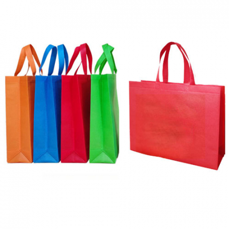 로페리아 프레스 입체 부직포 쇼핑백 소형 가로형 35x25x10 (0190407) #2