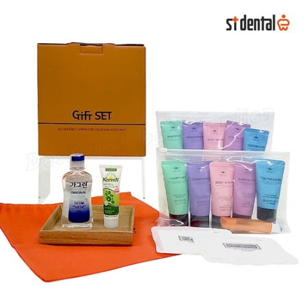 신박한세트 8호 LG미니스6종x2p 카밀핸드크림 가그린100ml 칫솔치약 선물세트 #4