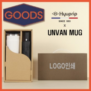 협립3단모던완전자동우산+어반머그컵1P 굿즈용세트