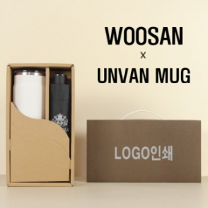 가르시아3단심플수동우산+어반머그컵1P 세트