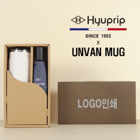 협립3단심플수동우산+어반진공머그컵1P 세트 #2