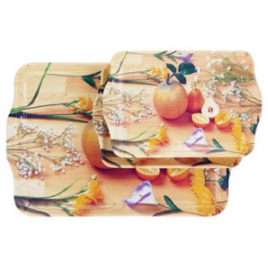 K멜라민 뚜엣쟁반 3P세트