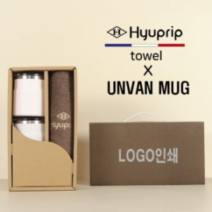 협립40수호텔코마180타월 + 어반머그컵2P 세트