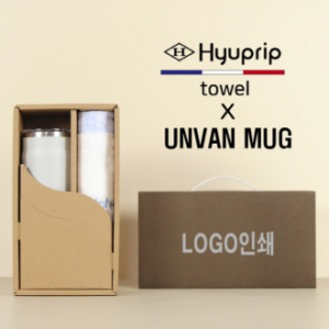 협립눈꽃타월 + 어반스텐머그컵1P 세트