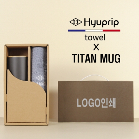 협립호텔코마170타월 + 타이탄우드스텐머그컵1P 세트 #2