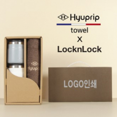 협립40수호텔코마180타월 + 락앤락메트로머그2P 세트