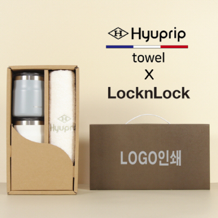 협립 호텔코마170타월 + 락앤락 메트로머그2P 세트 #2