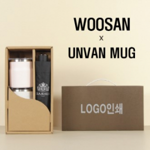 가르시아3단심플수동우산+어반머그컵2P 세트