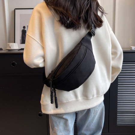 유니 원컬러힙색 슬링백 크로스백 스포티 가방 #2