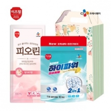 CJ프리미엄 하이파워 캡슐세제10개입 피오린리필 2종세트