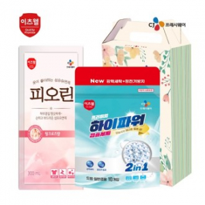 CJ프리미엄 하이파워 캡슐세제10개입 피오린리필 2종세트