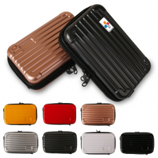 해피니스 엘리펀트 베이직 스트라이프 캐리어 파우치