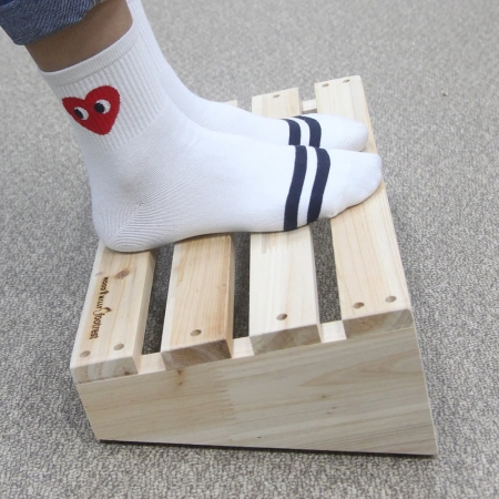 우드밀리 원목 삼나무 발받침대 WD501 #2